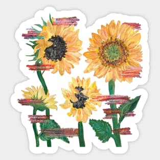 Sunflowers Sticker